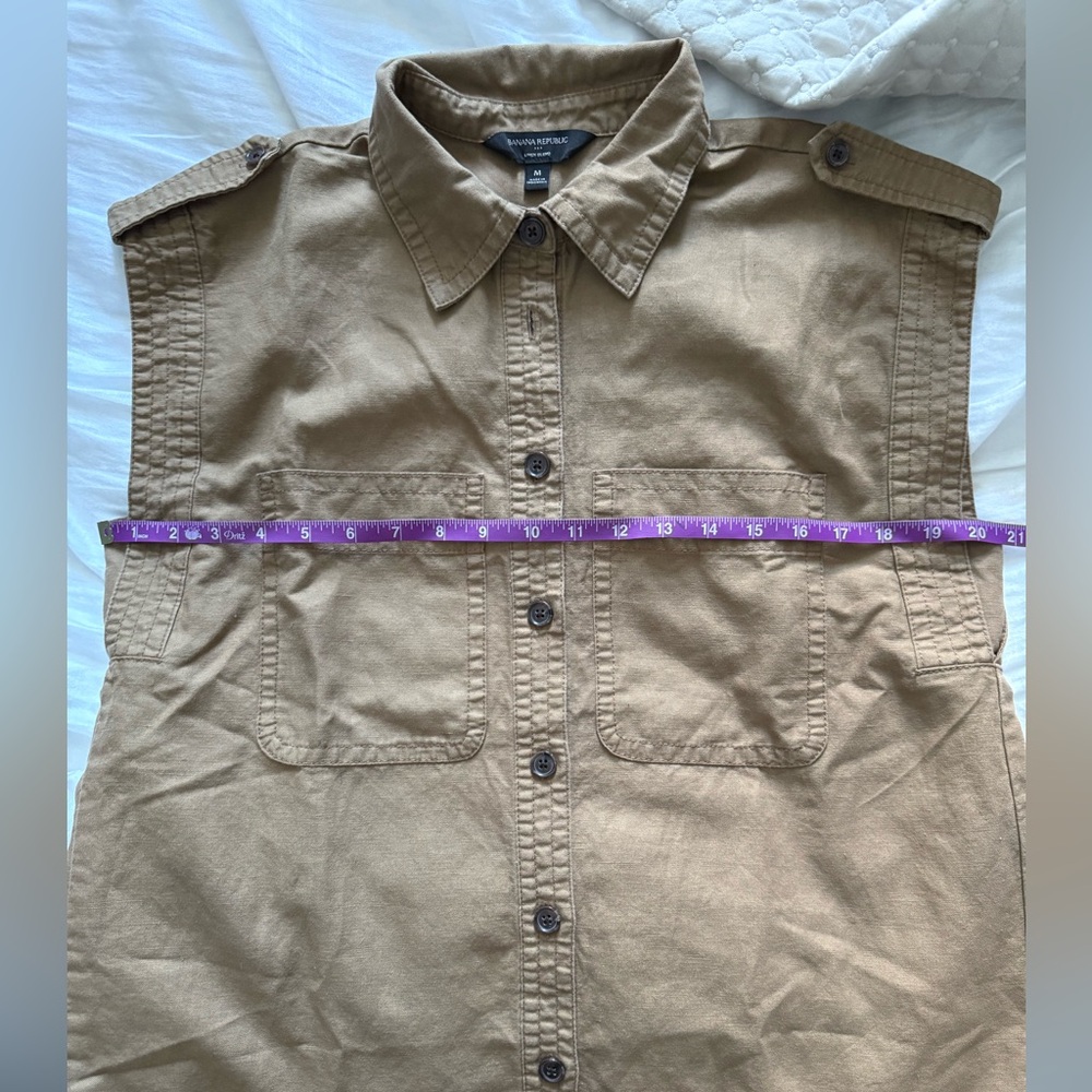 Banana Republic Safari Style Shirt - Picture 4 of 9